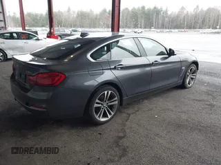 2018 BMW 4 Series 430i xDrive with VIN WBA4J3C57JBG95638, listed as a IAAI auction lot 41960833 with 108,504 mi miles and . Bid and sale history available at DreamBid. Image 4.