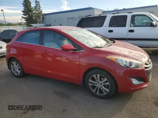 2013 Hyundai Elantra GT with VIN KMHD35LE5DU110100, listed as a Copart auction lot 77586544 with 112,422 mi miles and Salvage Title. Bid and sale history available at carsss.com. Image 4.
