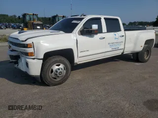 2019 Chevrolet Silverado 3500HD LT with VIN 1GC4KWCY3KF228879, listed as a Copart auction lot 61737005 with 162,401 mi miles and Salvage title. Bid and sale history available at DreamBid. Image 1.