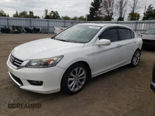 2014 Honda Accord Touring z VIN 1HGCR2F92EA806560, wystawiony jako Copart lot #74166364 z przebiegiem 123 190 mil mil oraz Czysty tytuł • Clean title. Historia ofert i sprzedaży dostępna na DreamBid. Obrazek 1.