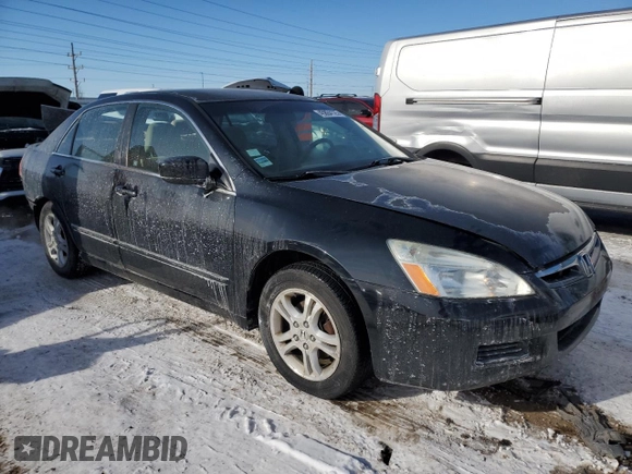 2006 Honda Accord LX SE z VIN 1HGCM56326A033117, wystawiony jako Copart lot #52308625 z przebiegiem 137 419 mil mil oraz Nie do naprawy • Non repairable. Historia ofert i sprzedaży dostępna na DreamBid. Obrazek 4.