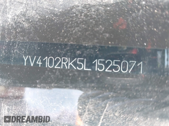 2020 Volvo XC60 Momentum с VIN YV4102RK5L1525071, выставлен на аукционе IAAI как лот 41470038 с пробегом 72 810 миль миль и . История ставок и продаж доступна на DreamBid. Изображение 9.