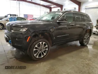 2022 Jeep Grand Cherokee Overland with VIN 1C4RJYD61N8716433, listed as a Copart auction lot 76930813 with 14,833 mi miles and . Bid and sale history available at DreamBid. Image 1.