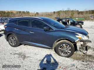 2017 Nissan Murano SL with VIN 5N1AZ2MGXHN127247, listed as a Copart auction lot 48670835 with 116,668 mi miles and Salvage Title. Bid and sale history available at carsss.com. Image 4.
