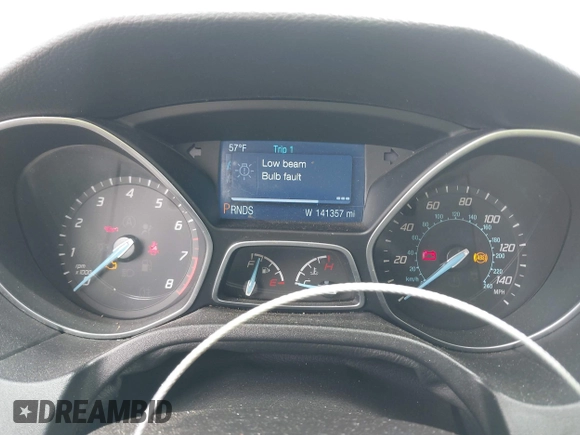 2014 Ford Focus SE with VIN 1FADP3F24EL323728, listed as a IAAI auction lot 41826974 with 141,357 mi miles and . Bid and sale history available at DreamBid. Image 7.