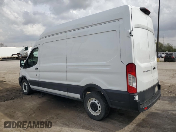 2021 Ford Transit Cargo z VIN 1FTBR1X84MKA46389, wystawiony jako Copart lot #58608695 z przebiegiem 72 951 mil mil oraz Szkody całkowita. Historia ofert i sprzedaży dostępna na DreamBid. Obrazek 2.