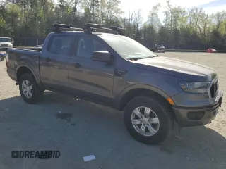 2019 Ford Ranger XL with VIN 1FTER4FH6KLA18729, listed as a Copart auction lot 52434595 with 111,792 mi miles and Salvage Title. Bid and sale history available at carsss.com. Image 4.