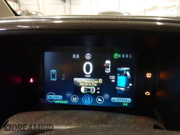 2012 Chevrolet Volt with VIN 1G1RB6E4XCU121723, listed as a IAAI auction lot 41856073 with 137,274 mi miles and . Bid and sale history available at carsss.com. Image 7.