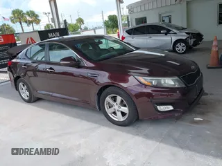 2015 Kia Optima LX with VIN 5XXGM4A72FG429346, listed as a IAAI auction lot 42638168 with 153,069 mi miles and . Bid and sale history available at DreamBid. Image 13.
