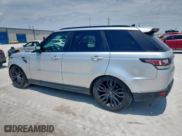 2015 Land Rover Range Rover Sport HSE with VIN SALWR2VF9FA623976, listed as a Copart auction lot 60588465 with 135,047 mi miles and Salvage title. Bid and sale history available at DreamBid. Image 2.