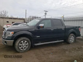 2013 Ford F-150 XL with VIN 1FTFW1ET4DFC37773, listed as a Copart auction lot 53681585 with 164,567 mi miles and Clean Title. Bid and sale history available at carsss.com. Image 1.