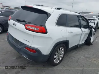 2016 Jeep Cherokee Limited with VIN 1C4PJLDB3GW165217, listed as a IAAI auction lot 42207091 with 102,328 mi miles and . Bid and sale history available at DreamBid. Image 4.