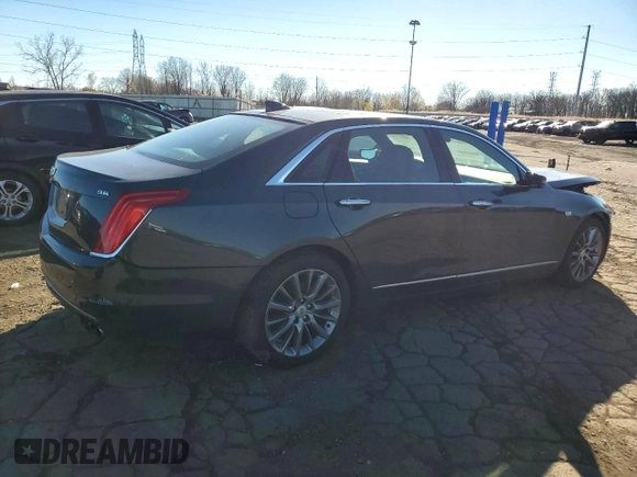 2016 Cadillac CT6 Premium Luxury AWD with VIN 1G6KF5RS3GU165751, listed as a Copart auction lot 80274884 with 99,264 mi miles and Clean Title. Bid and sale history available at DreamBid. Image 3.