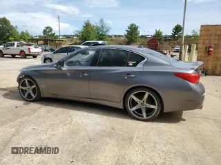 2015 Infiniti Q50 with VIN JN1BV7AP3FM342500, listed as a Copart auction lot 60143085 with 199,848 mi miles and Salvage title. Bid and sale history available at DreamBid. Image 2.
