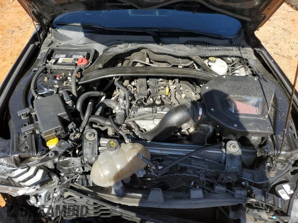 2018 Ford Mustang EcoBoost with VIN 1FA6P8TH6J5153854, listed as a Copart auction lot 49297695 with 74,670 mi miles and Salvage Title. Bid and sale history available at carsss.com. Image 11.