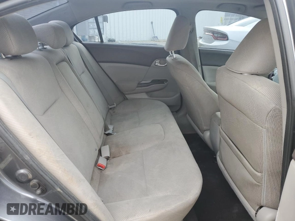 2012 Honda Civic EX with VIN 19XFB2F82CE026088, listed as a Copart auction lot 51081985 with Not Provided miles and Non Repairable. Bid and sale history available at DreamBid. Image 10.
