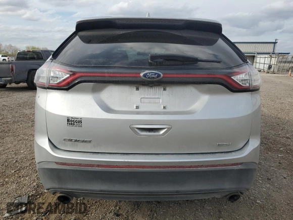 2018 Ford Edge SE with VIN 2FMPK3G93JBC00316, listed as a Copart auction lot 45585175 with 106,982 mi miles and Salvage title. Bid and sale history available at DreamBid. Image 6.