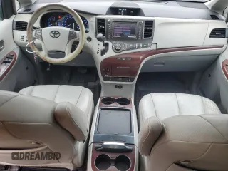 2011 Toyota Sienna XLE with VIN 5TDDK3DC2BS006769, listed as a Copart auction lot 48713455 with 136,348 mi miles and Salvage Title. Bid and sale history available at carsss.com. Image 8.