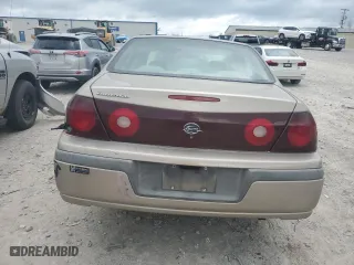 2001 Chevrolet Impala with VIN 2G1WF55E519281867, listed as a Copart auction lot 51529345 with 0 mi miles and Salvage Title. Bid and sale history available at carsss.com. Image 6.