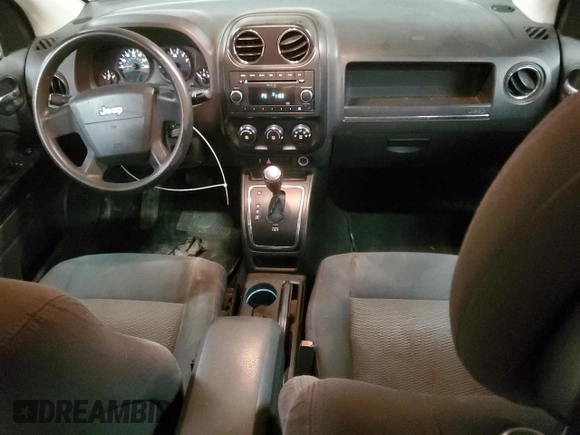 2010 Jeep Compass Sport with VIN 1J4NF4FB5AD589426, listed as a Copart auction lot 47644715 with 172,311 mi miles and Salvage Title. Bid and sale history available at carsss.com. Image 8.