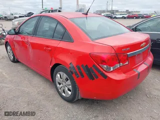 2014 Chevrolet Cruze LS with VIN 1G1PA5SG2E7151755, listed as a IAAI auction lot 42043027 with 194,071 mi miles. Bid and sale history available at carsss.com. Image 3.