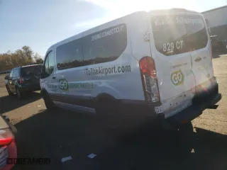 2018 Ford Transit Wagon XL with VIN 1FMZK1ZM4JKA71829, listed as a Copart auction lot 76937924 with 279,420 mi miles and Salvage Title. Bid and sale history available at carsss.com. Image 2.