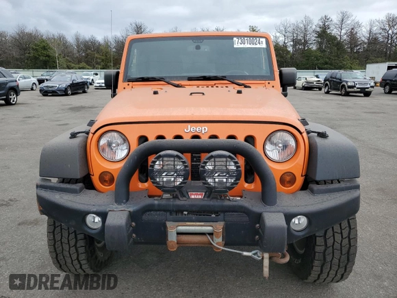 2013 Jeep Wrangler Unlimited Sport z VIN 1C4BJWDG7DL522421, wystawiony jako Copart lot #73010024 z przebiegiem 55 915 mil mil oraz Tytuł czysty. Historia ofert i sprzedaży dostępna na DreamBid. Obrazek 5.
