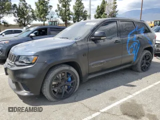 2020 Jeep Grand Cherokee Trackhawk with VIN 1C4RJFN94LC314087, listed as a Copart auction lot 51484835 with 38,306 mi miles and Salvage title. Bid and sale history available at DreamBid. Image 1.