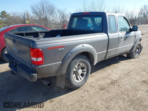 2010 Ford Ranger XLT with VIN 1FTLR4FE8APA27808, listed as a IAAI auction lot 41558275 with 91,173 mi miles. Bid and sale history available at carsss.com. Image 4.
