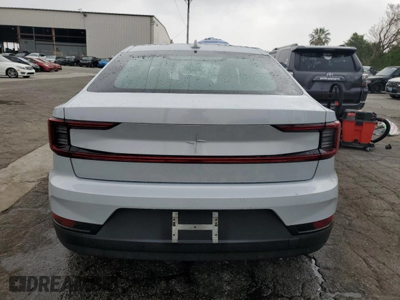 2023 Polestar 2 with VIN YSMEG3KA5PL130894, listed as a Copart auction lot 52757295 with Not Provided miles and Clean Title. Bid and sale history available at carsss.com. Image 6.