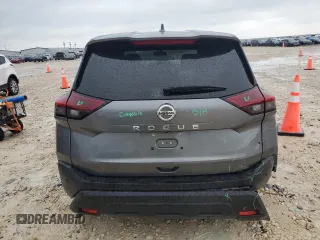 2021 Nissan Rogue S with VIN 5N1AT3AA7MC848414, listed as a Copart auction lot 55517355 with 54,338 mi miles and Salvage title. Bid and sale history available at DreamBid. Image 6.