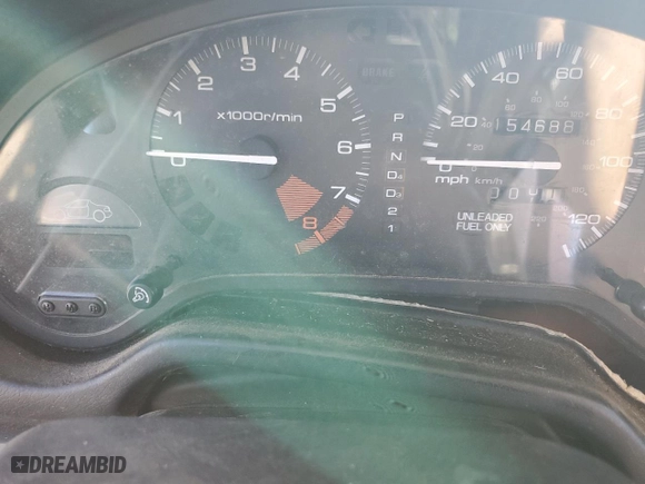 1994 Honda Civic del Sol Si with VIN JHMEH6268RS004414, listed as a Copart auction lot 47397245 with 154,688 mi miles and Salvage Title. Bid and sale history available at carsss.com. Image 9.