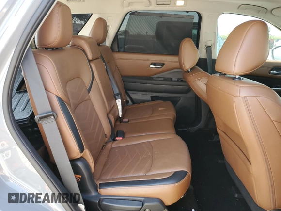 2024 Nissan Pathfinder Platinum with VIN 5N1DR3DG9RC202018, listed as a Copart auction lot 80764234 with 7,999 mi miles and Non Repairable. Bid and sale history available at carsss.com. Image 11.