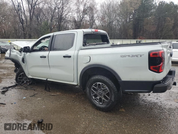 2024 Ford Ranger XLT with VIN 1FTER4GH7RLE41103, listed as a Copart auction lot 44966405 with Not provided miles and Salvage title. Bid and sale history available at DreamBid. Image 2.