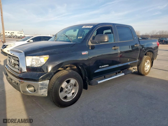 2007 Toyota Tundra SR5 with VIN 5TBDV54137S474673, listed as a Copart auction lot 49672145 with 153,492 mi miles and Clean Title. Bid and sale history available at carsss.com. Image 1.