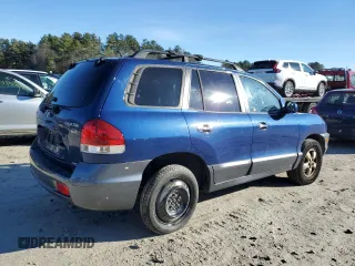 2006 Hyundai Santa Fe GLS with VIN KM8SC73E16U092877, listed as a Copart auction lot 82618494 with 111,304 mi miles and Clean Title. Bid and sale history available at carsss.com. Image 3.