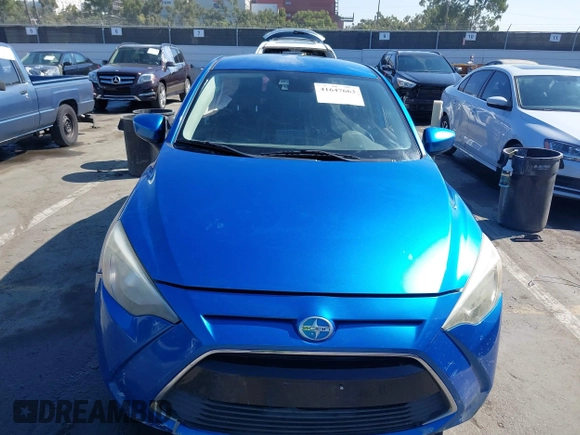 2016 Scion iA with VIN 3MYDLBZV5GY107520, listed as a IAAI auction lot 41647663 with 183,309 mi miles. Bid and sale history available at carsss.com. Image 12.