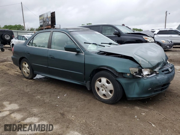 2002 Honda Accord EX z VIN 1HGCG16572A010542, wystawiony jako Copart lot #54746985 z przebiegiem Nie podano mil oraz Szkoda całkowita • Salvage title. Historia ofert i sprzedaży dostępna na DreamBid. Obrazek 4.
