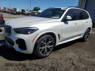 2022 BMW X5 xDrive40i with VIN 5UXCR6C08N9K51786, listed as a Copart auction lot 64768595 with 23,076 mi miles and Clean title. Bid and sale history available at DreamBid. Image 1.