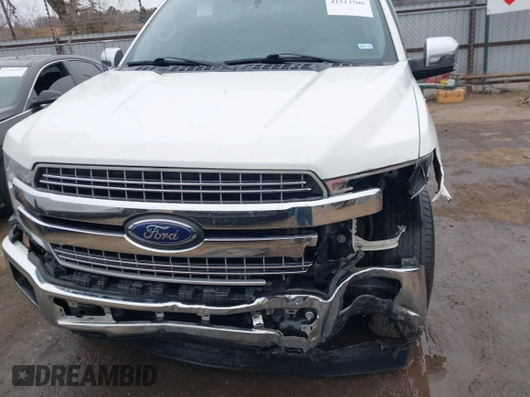 2020 Ford F-150 XL with VIN 1FTEW1C46LKF02755, listed as a IAAI auction lot 41513506 with 136,888 mi miles and . Bid and sale history available at DreamBid. Image 6.