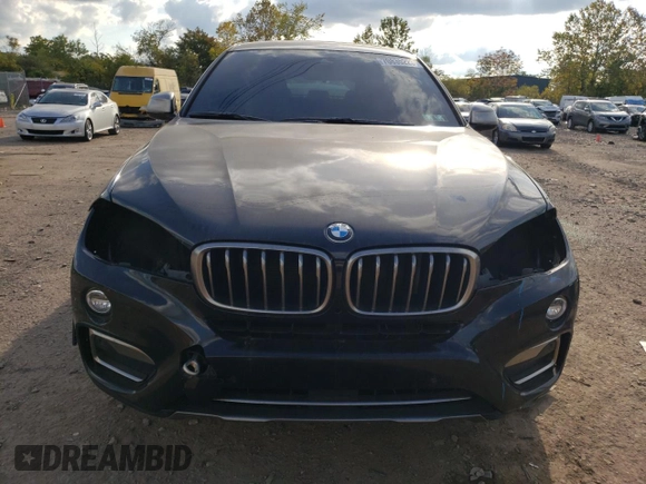 2019 BMW X6 xDrive35i with VIN 5UXKU2C57K0Z62913, listed as a Copart auction lot 70835223 with 56,985 mi miles. Bid and sale history available at carsss.com. Image 5.