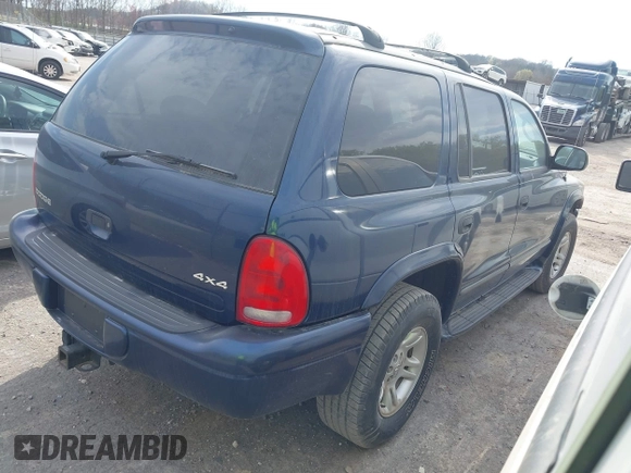 2001 Dodge Durango with VIN 1B4HS28N41F642838, listed as a IAAI auction lot 41910600 with 226,615 mi miles and . Bid and sale history available at DreamBid. Image 4.