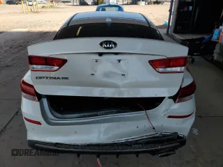 2019 Kia Optima LX z VIN 5XXGT4L39KG336198, wystawiony jako Copart lot #58867975 z przebiegiem 83 992 mil mil oraz Szkoda całkowita • Salvage title. Historia ofert i sprzedaży dostępna na DreamBid. Obrazek 6.