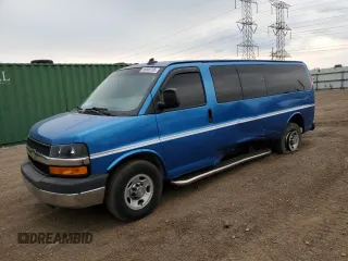 2016 Chevrolet Express Passenger LT with VIN 1GAZGPFG5G1170724, listed as a Copart auction lot 58849765 with Not provided miles and Salvage title. Bid and sale history available at DreamBid. Image 1.
