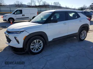 2024 Chevrolet TrailBlazer LS with VIN KL79MMS25RB061215, listed as a Copart auction lot 42128525 with 23,294 mi miles and Salvage Title. Bid and sale history available at carsss.com. Image 1.