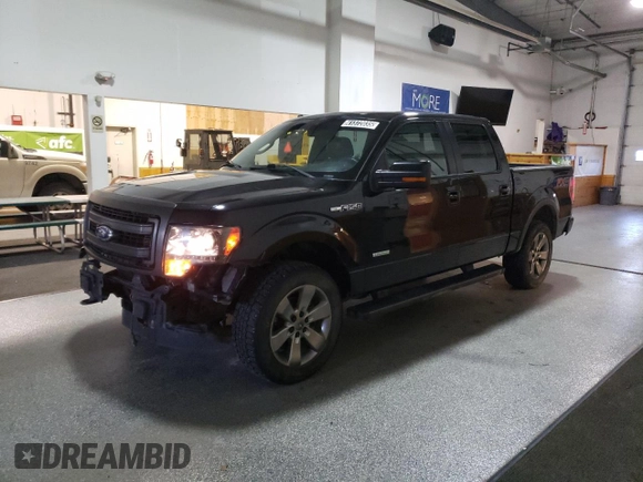 2013 Ford F-150 XL with VIN 1FTFW1ET8DKE41631, listed as a Copart auction lot 41372035 with 152,236 mi miles and Clean Title. Bid and sale history available at DreamBid. Image 1.