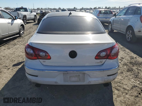 2011 Volkswagen CC Executive 4Motion with VIN WVWGU7AN4BE717092, listed as a Copart auction lot 87826505 with 112,238 mi miles and Salvage Title. Bid and sale history available at carsss.com. Image 6.