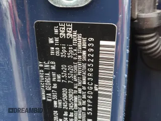 2024 Kia Telluride S with VIN 5XYP6DGC3RG522939, listed as a Copart auction lot 53429365 with 15,836 mi miles and Salvage title. Bid and sale history available at DreamBid. Image 13.