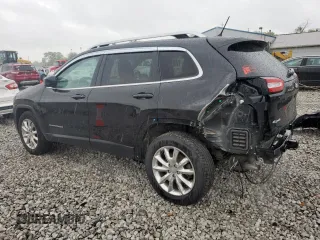 2015 Jeep Cherokee Limited z VIN 1C4PJMDS7FW740844, wystawiony jako Copart lot #55756605 z przebiegiem 77 446 mil mil oraz Szkoda całkowita • Salvage title. Historia ofert i sprzedaży dostępna na DreamBid. Obrazek 2.