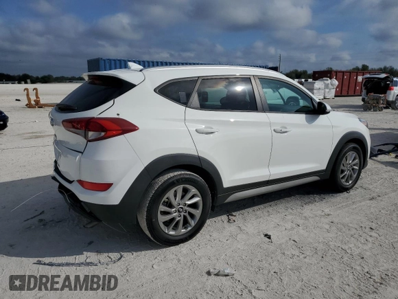 2018 Hyundai Tucson SEL Plus with VIN KM8J33A44JU808422, listed as a Copart auction lot 45018025 with 65,161 mi miles and Salvage Title. Bid and sale history available at carsss.com. Image 3.
